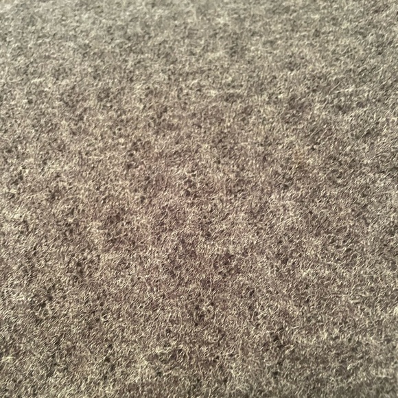 Free People Gray Open Knit Ruched V Neck Sweater Dress Size S - Picture 2 of 4